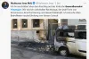 Stuttgart - Nach Brandanschlag Botschafter einbestellt